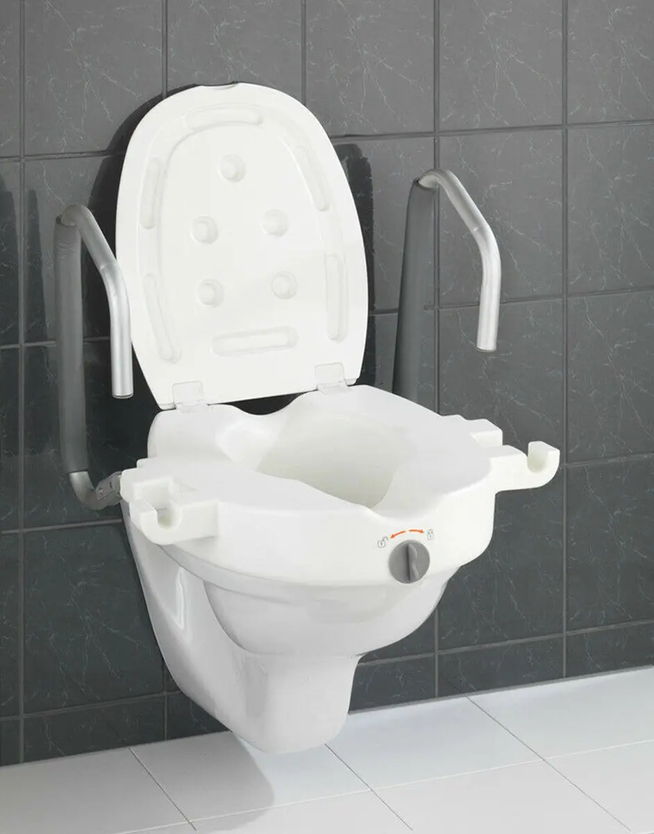 Wenko Secura WC-verhoger met deksel - Wit - afbeelding 4 van 6