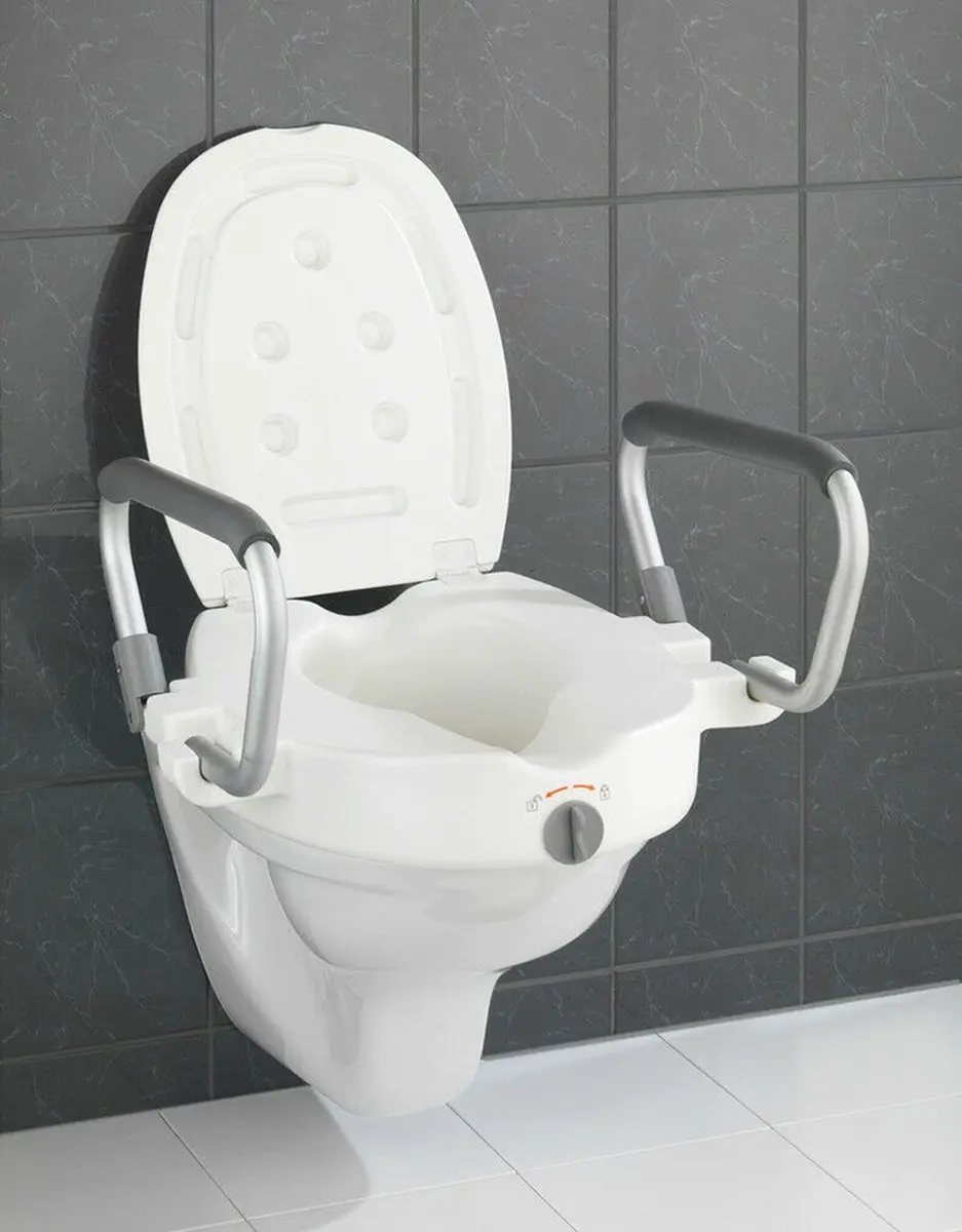 Wenko Secura WC-verhoger met deksel - Wit - afbeelding 3 van 6