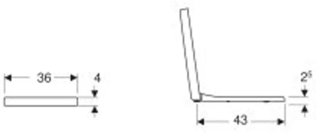 Geberit Renova Plan Closetzitting - Softclose Wit - afbeelding 5 van 6