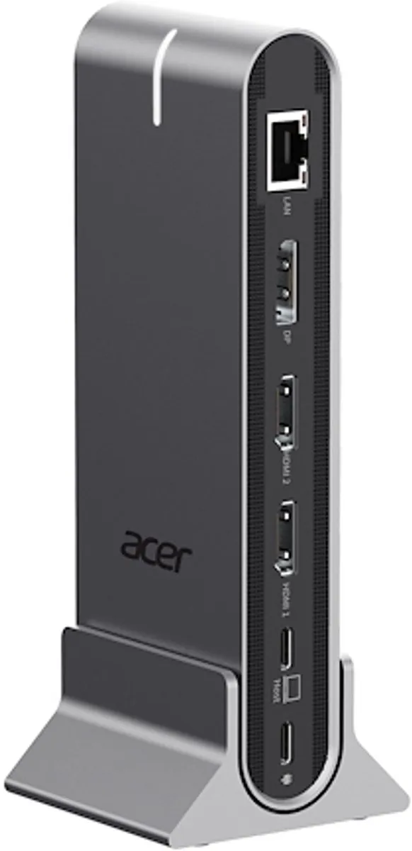 Acer HP.DSCAB.022 Dock & Poortreplicator - USB 3.2 Gen 1 - Zilver