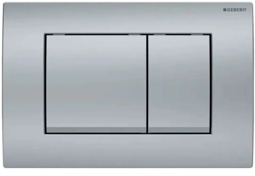 Geberit Delta30 Bedieningsplaat Mat Chroom