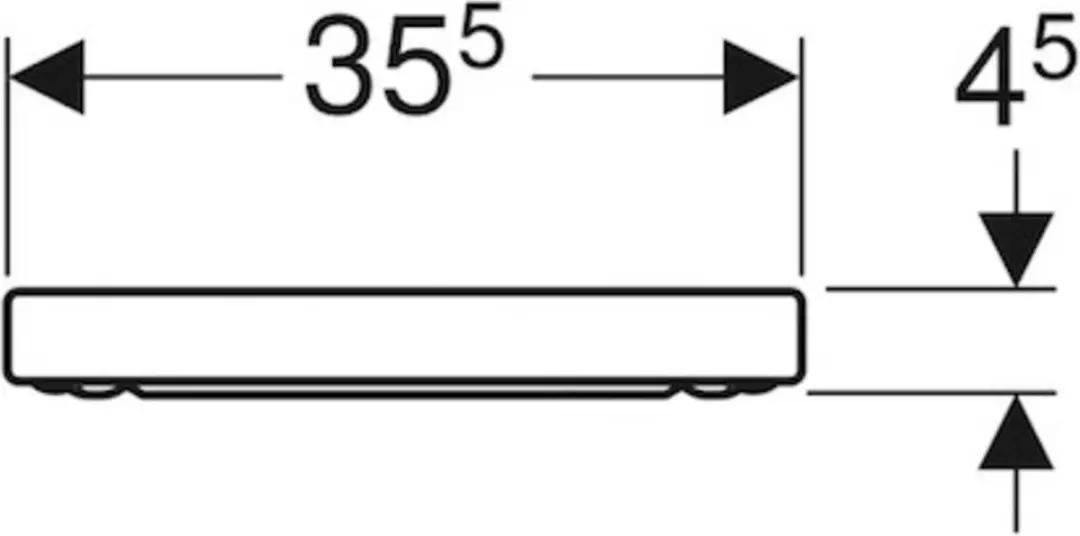 Geberit 300 Basic Toiletbril Wit - afbeelding 6 van 6