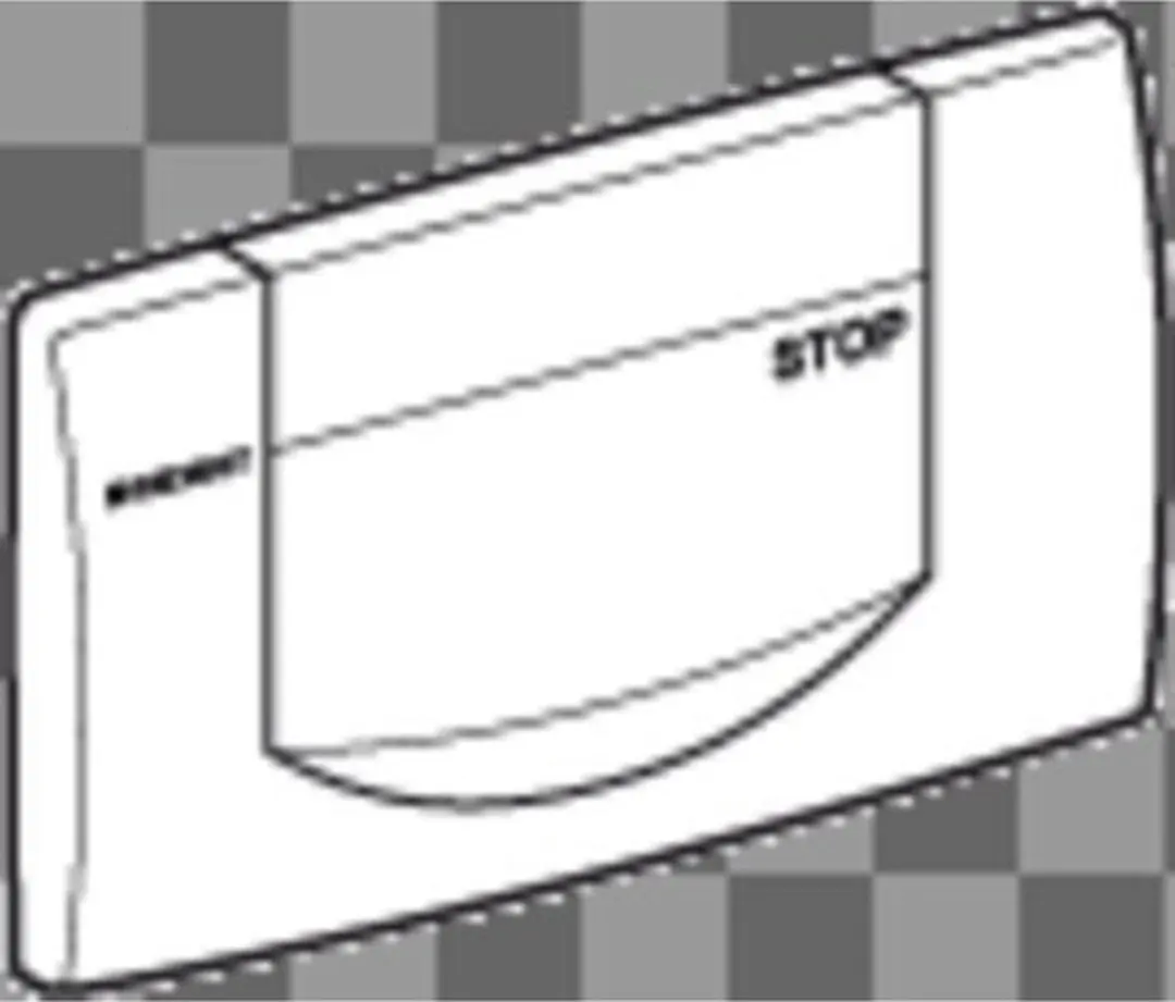 Geberit 200F Bedieningspaneel - Wit - afbeelding 3 van 6