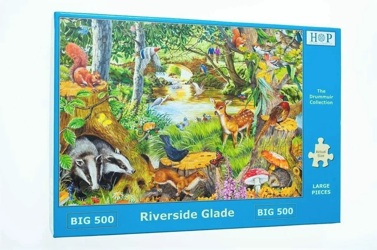 House Of Puzzles Riverside Glade Legpuzzel 500 XL Stuks