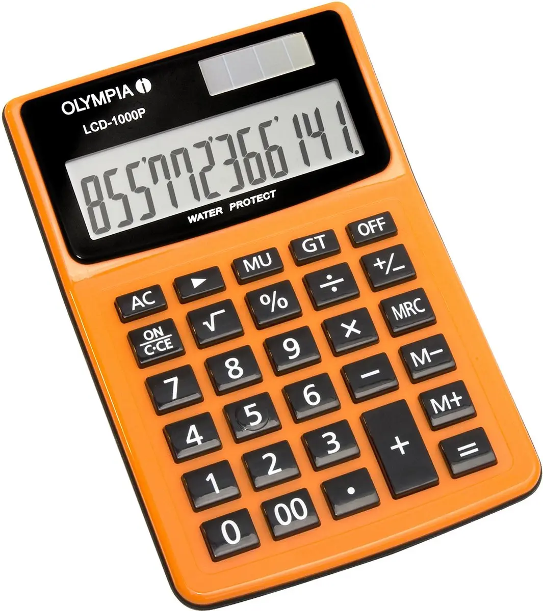 Olympia LCD 1000P Bureaurekenmachine - Oranje - afbeelding 6 van 6