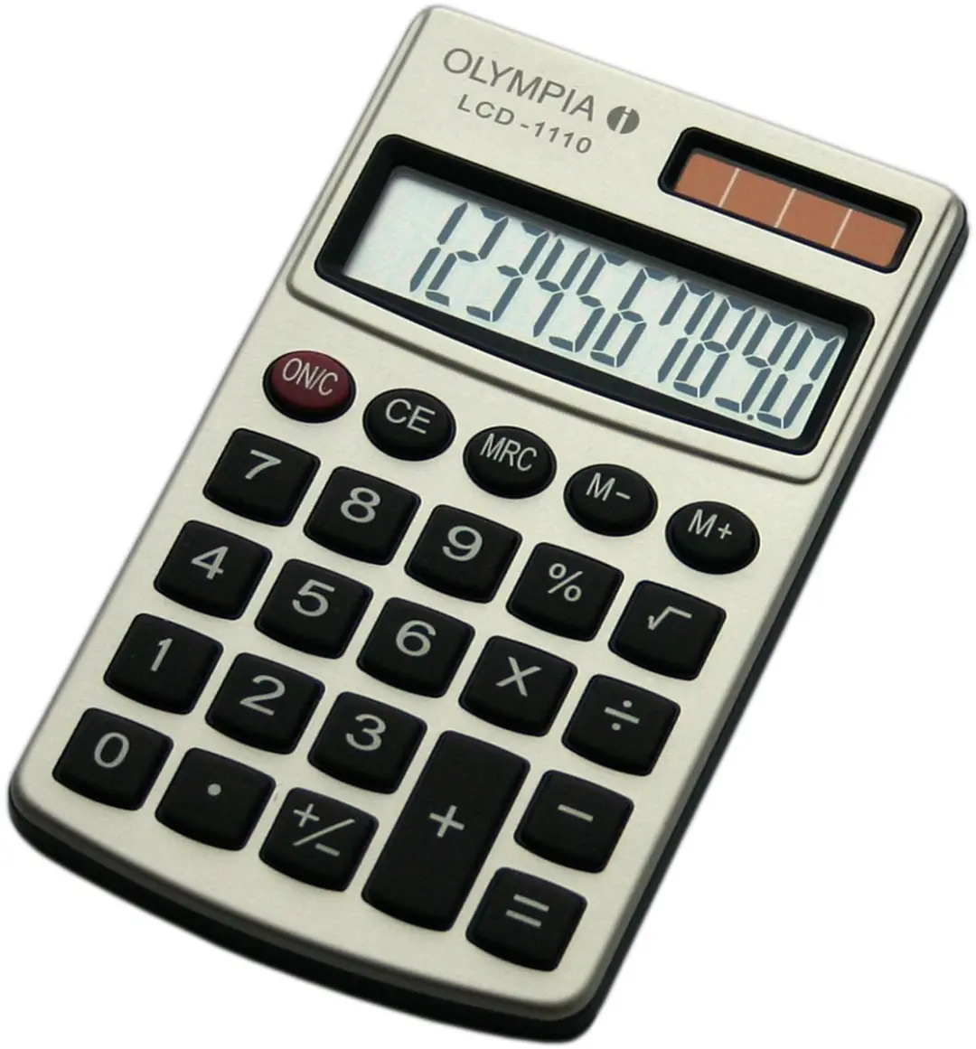 Olympia LCD 1000P Bureaurekenmachine - Oranje - afbeelding 2 van 6
