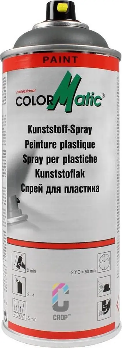 Colormatic Bumperspray MEDIUM GRIJS spuitbus 400ml
