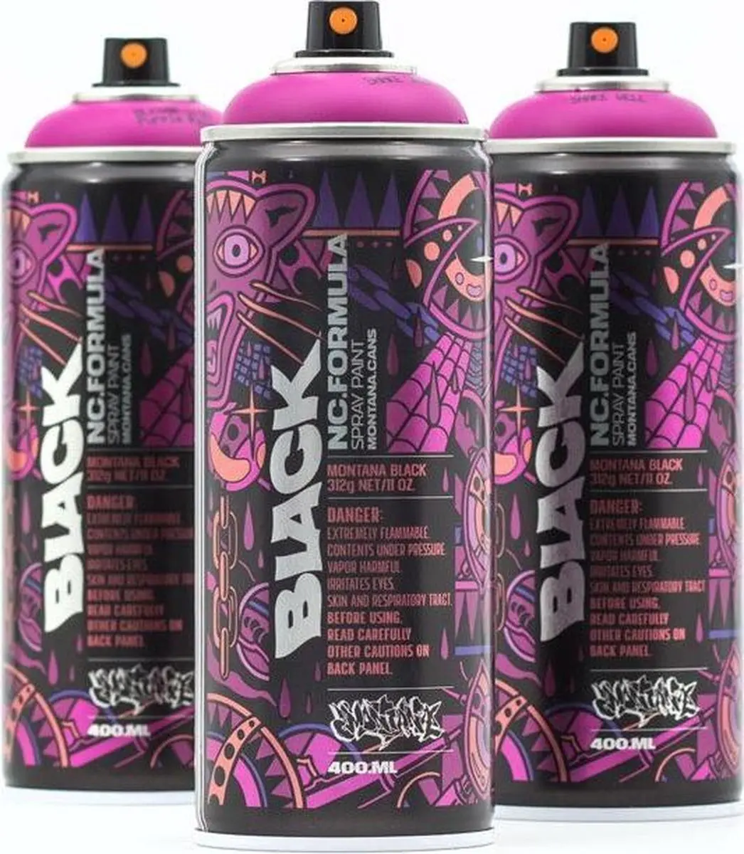 Montana BLACK 8060 Chocolate Spuitbus 400ml - afbeelding 6 van 6