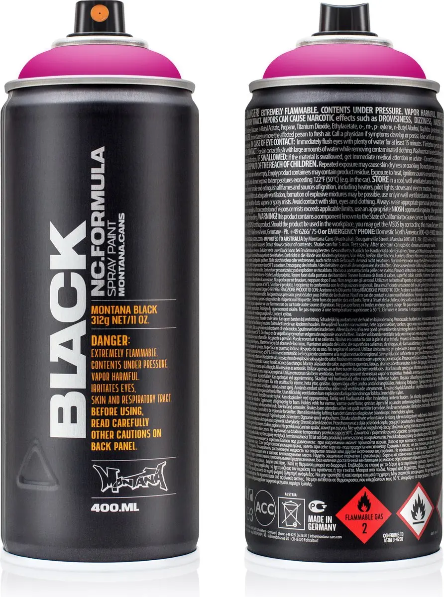 Montana BLACK 3150 Freak spuitbus 400ml