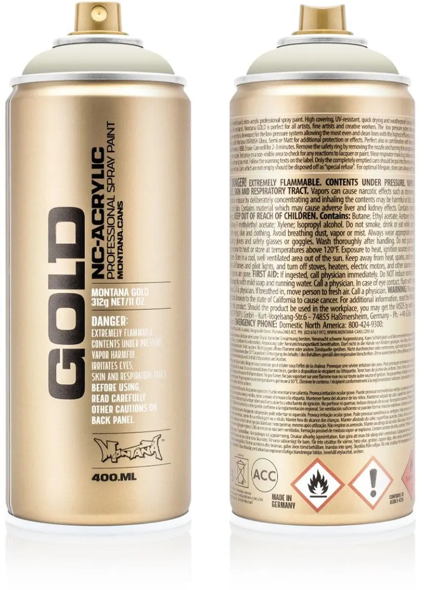 Montana GOLD G7240 Yosemite spuitbus 400ml