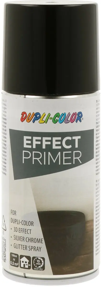 DupliColor Effect Primer Zwart Spuitbus 150ml