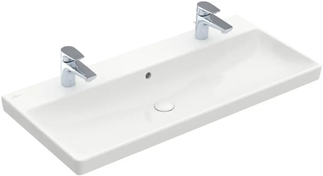 Villeroy & Boch Avento Kastwastafel 100x47cm - Wit - afbeelding 2 van 6