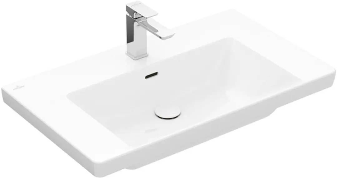 Villeroy & Boch Subway 3.0 Meubelwastafel 80x47cm Wit