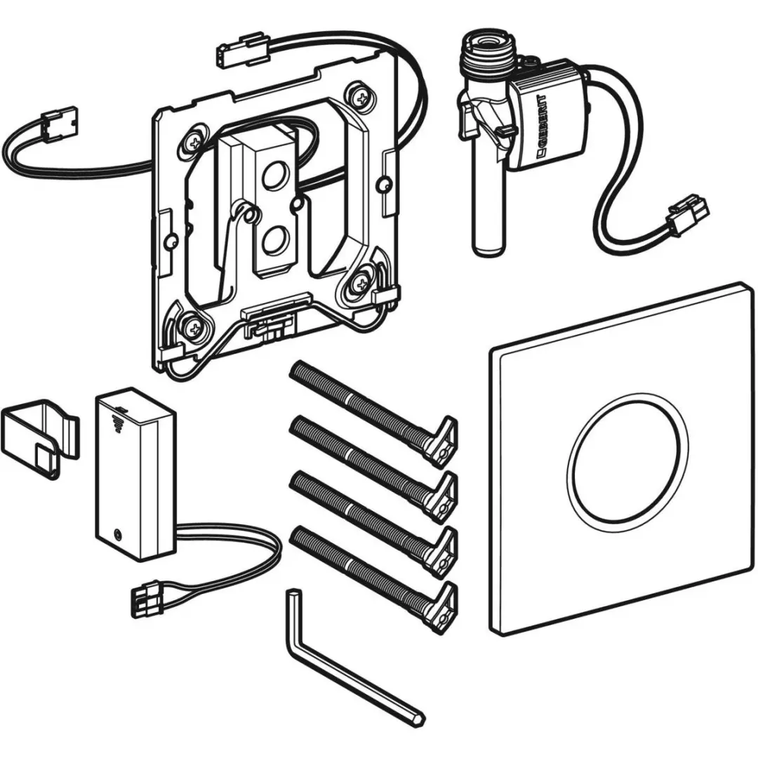 Geberit Type01 urinioir bedieningsplaat