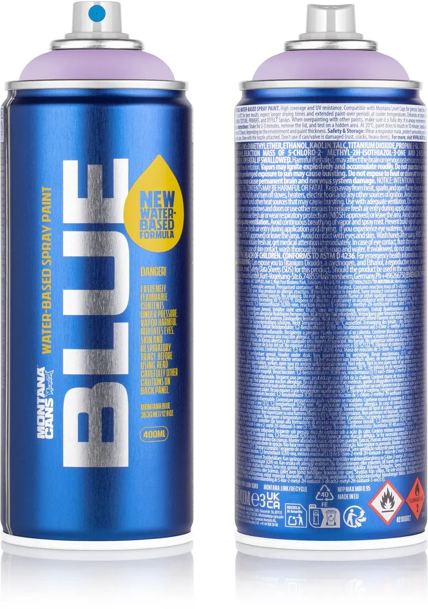 Montana BLUE White Lilac Spuitbus 400ml