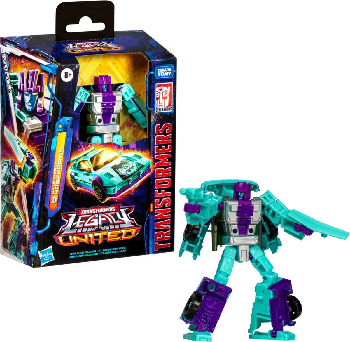 Transformers Generations Legacy United G10345X0 Action Figure - Breakdown - Multi