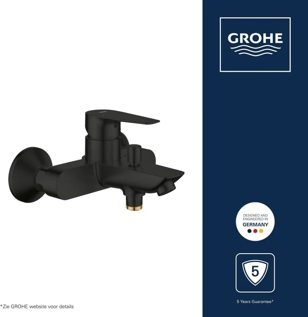 GROHE Start Edge Badmengkraan 241982431 - Mat Zwart - afbeelding 3 van 6