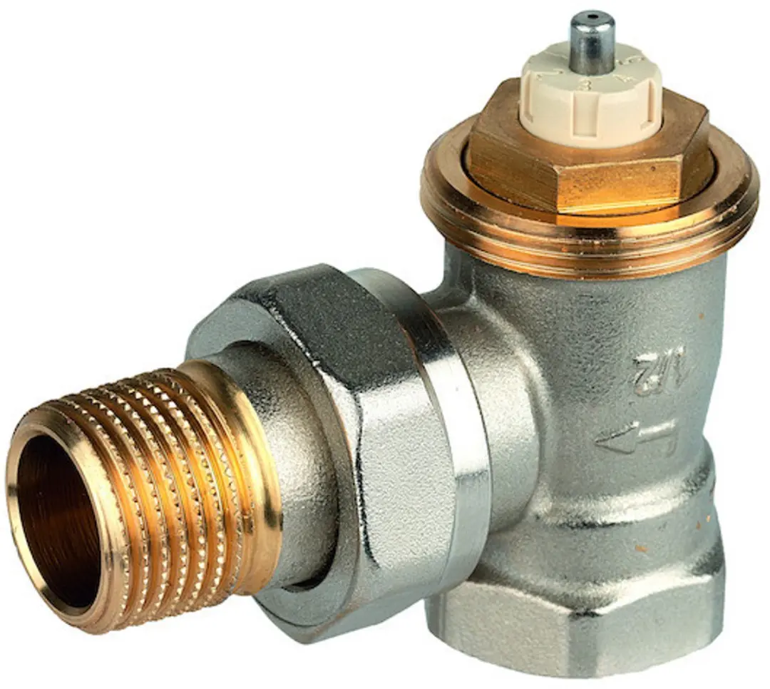 Honeywell V2020E Hoekthermostaatkraan 1/2" met SX-inzetstuk