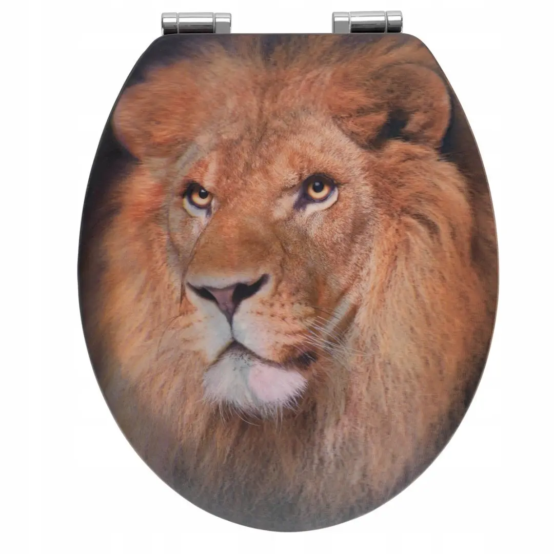 Wenko Toiletbril met Leeuwenmotief