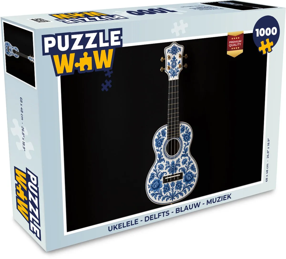 PuzzleWow Ukelele Puzzel 1000 Stuks