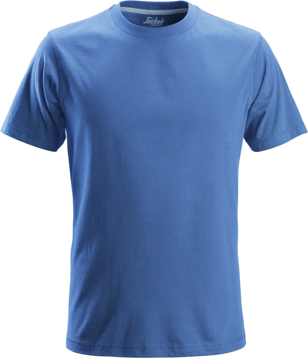 Snickers 2502 T-shirt Kobalt Blauw XL
