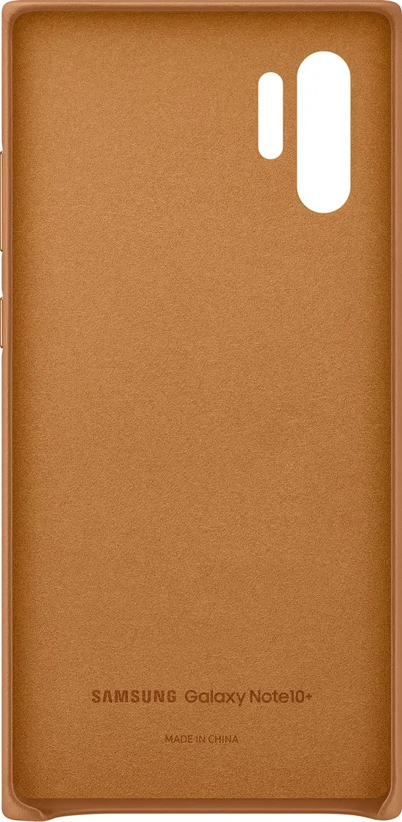 Samsung Galaxy Note 10+ Lederhoes - Bruin - EF-VN975LAEGWW