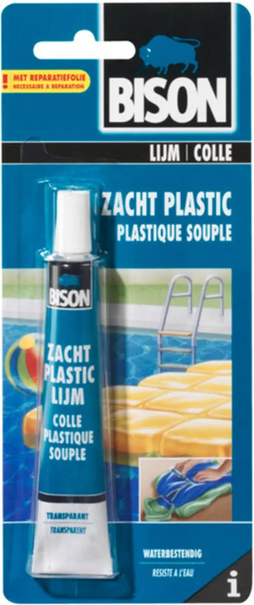 Bison Plastic Lijm Zacht 25ml