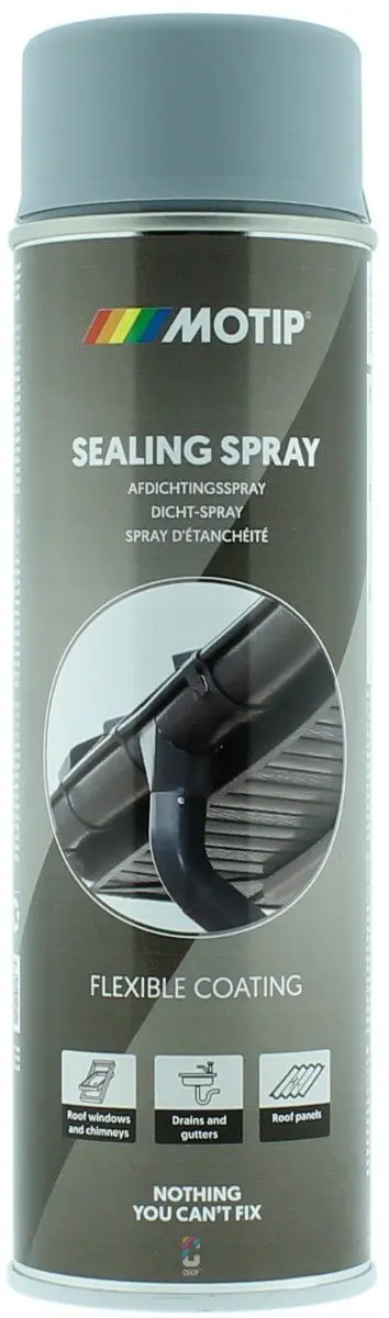 MoTip Afdichtingsspray GRIJS spuitbus 500ml