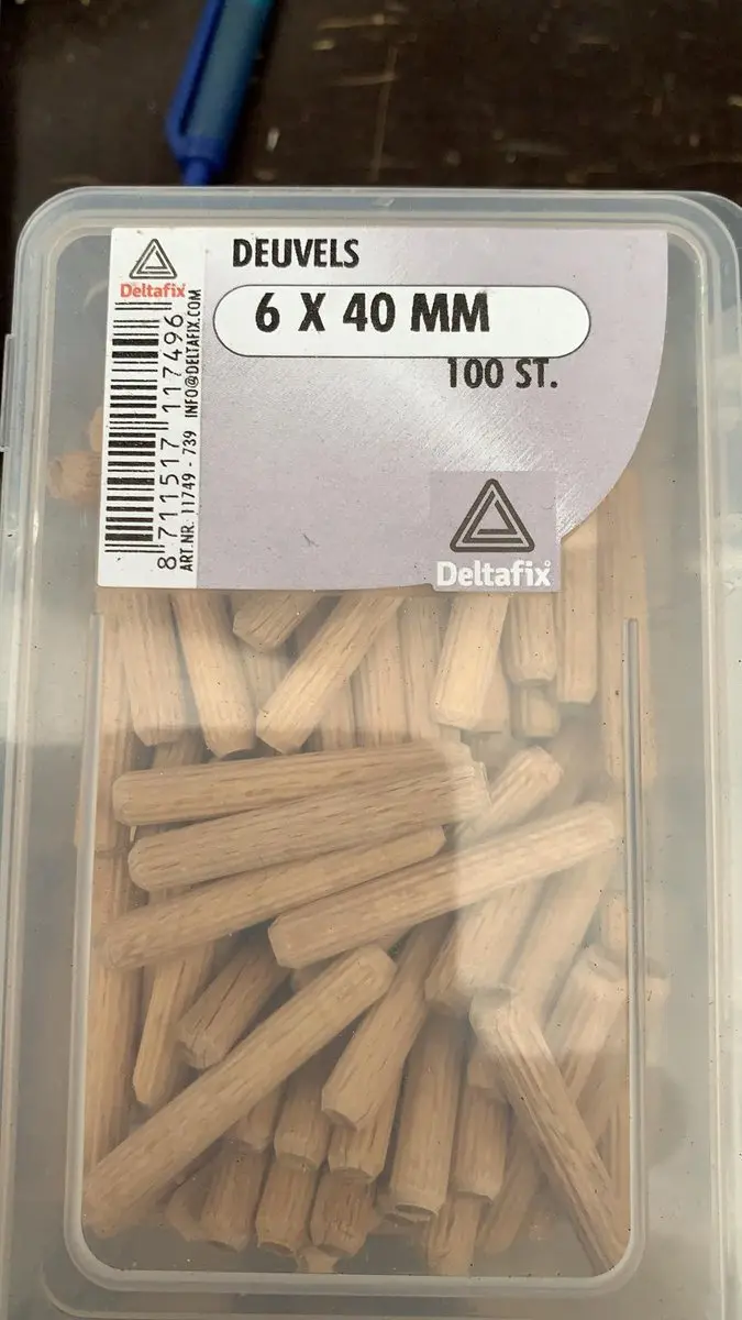 Deltafix Deuvels 6x40mm