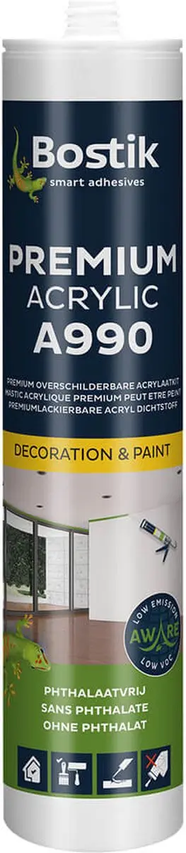 Bostik A990 Premium Acrylic Wit