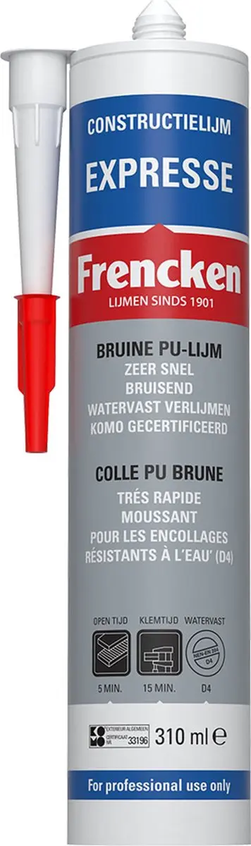 Frencken Konstruktielijm Expresse 310ml - afbeelding 3 van 6
