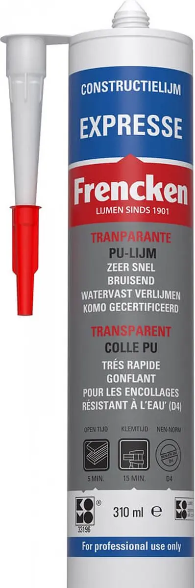 Frencken Konstruktielijm Expresse 310ml - afbeelding 2 van 6