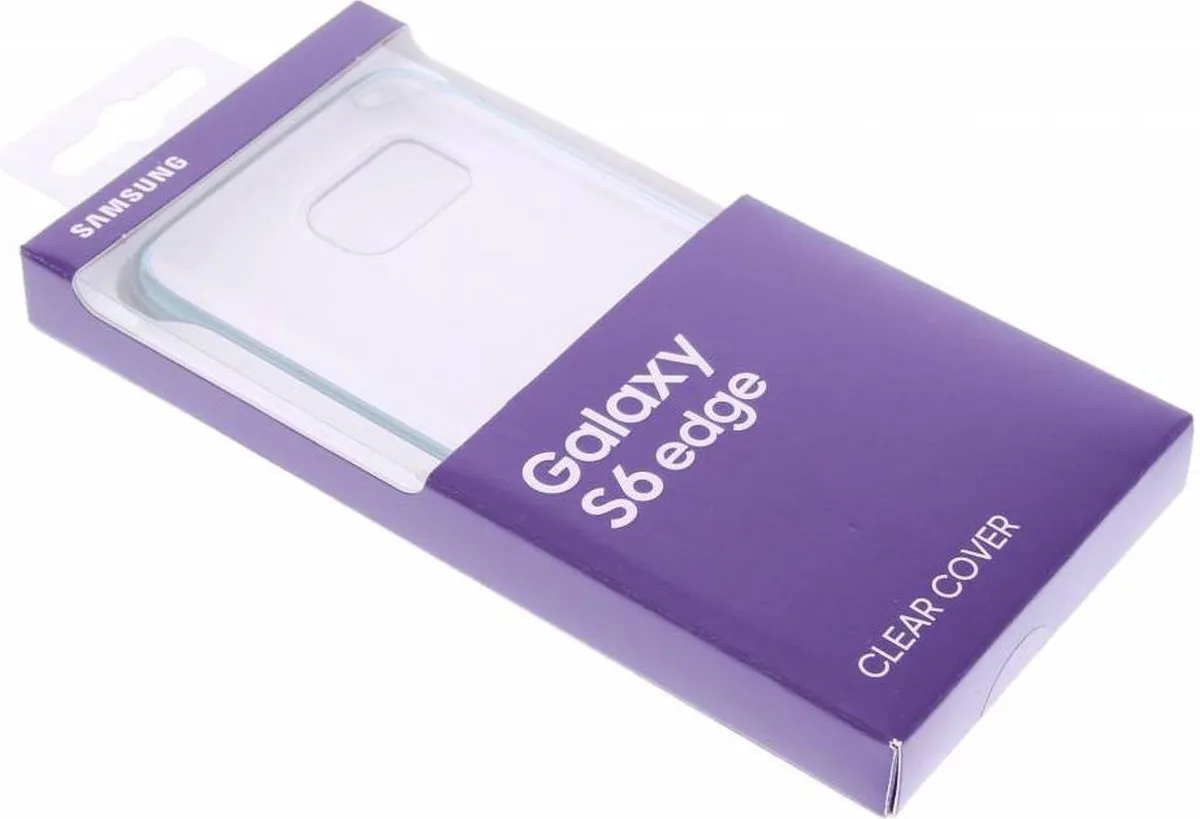 Samsung Clear Cover EF-QG925BGEGWW - Groen