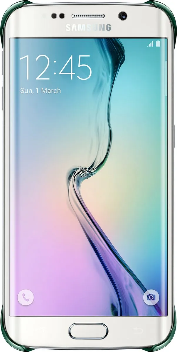 Samsung Clear Cover EF-QG925BGEGWW - Groen