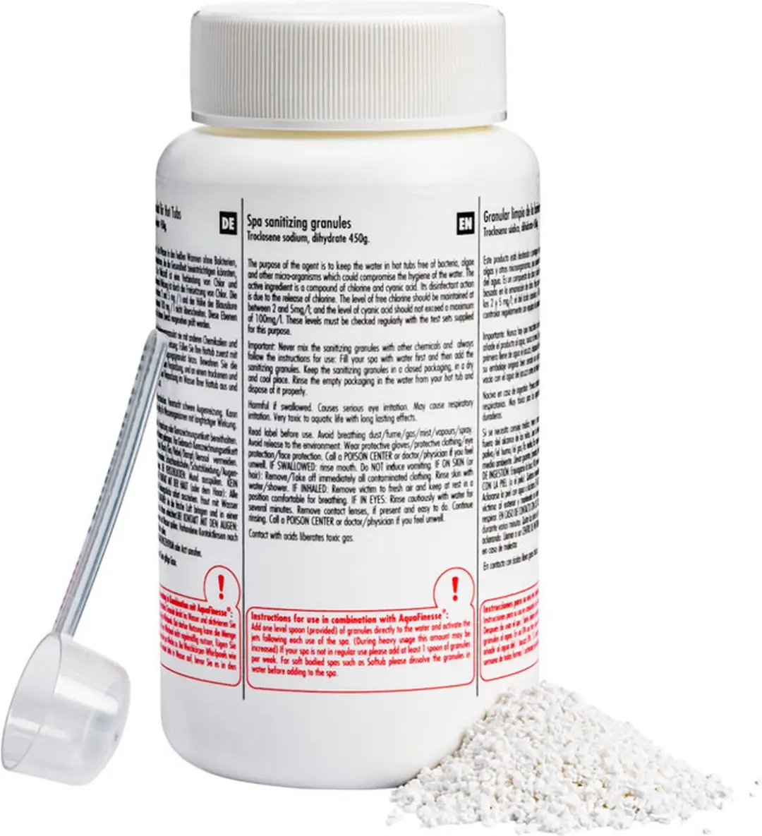 Aquafinesse H009201 Onderhoudspakket voor opblaasbare spa - 2L - afbeelding 6 van 6