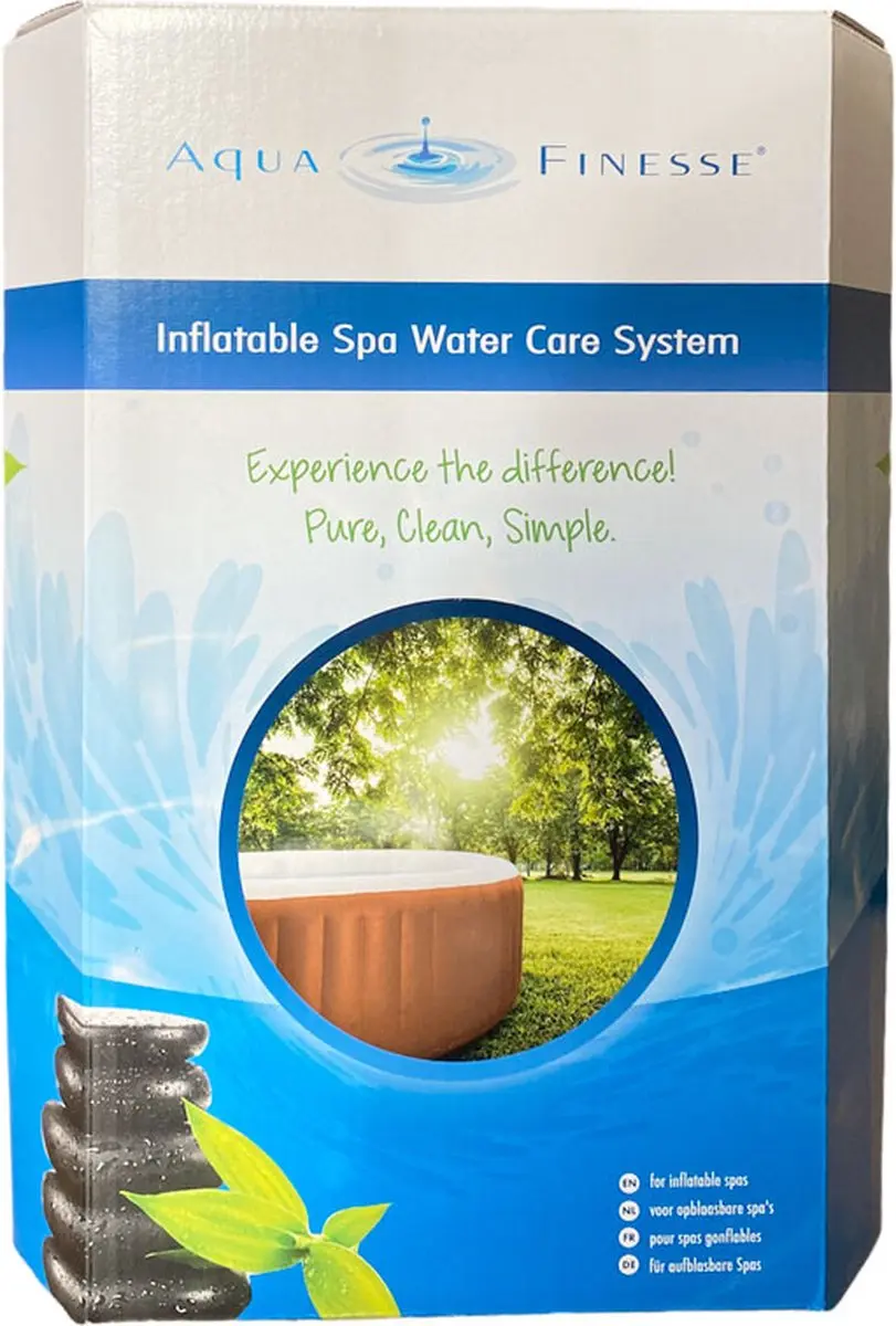 Aquafinesse H009201 Onderhoudspakket voor opblaasbare spa - 2L - afbeelding 2 van 6