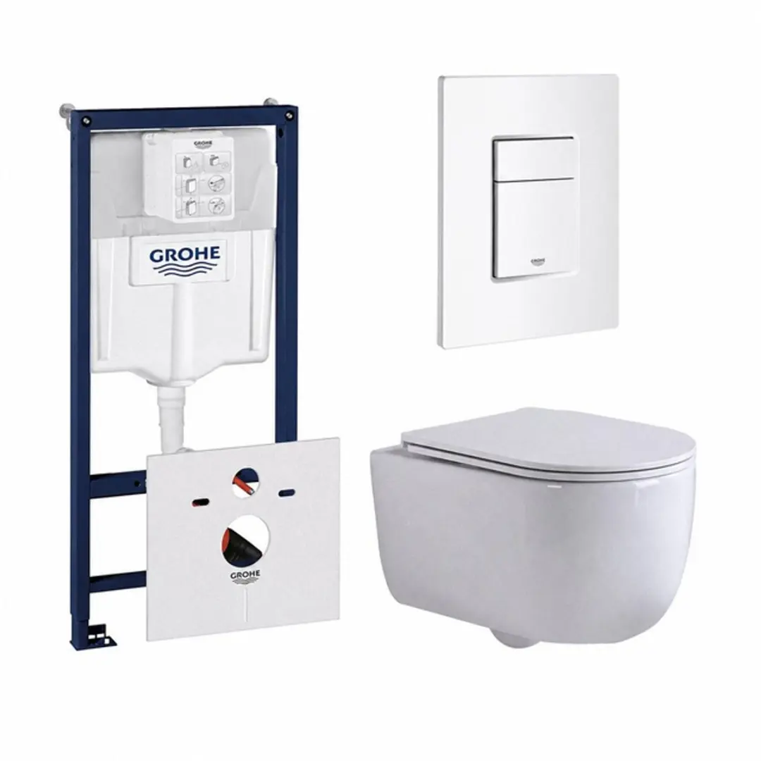 QeramiQ Dely Swirl Toiletset