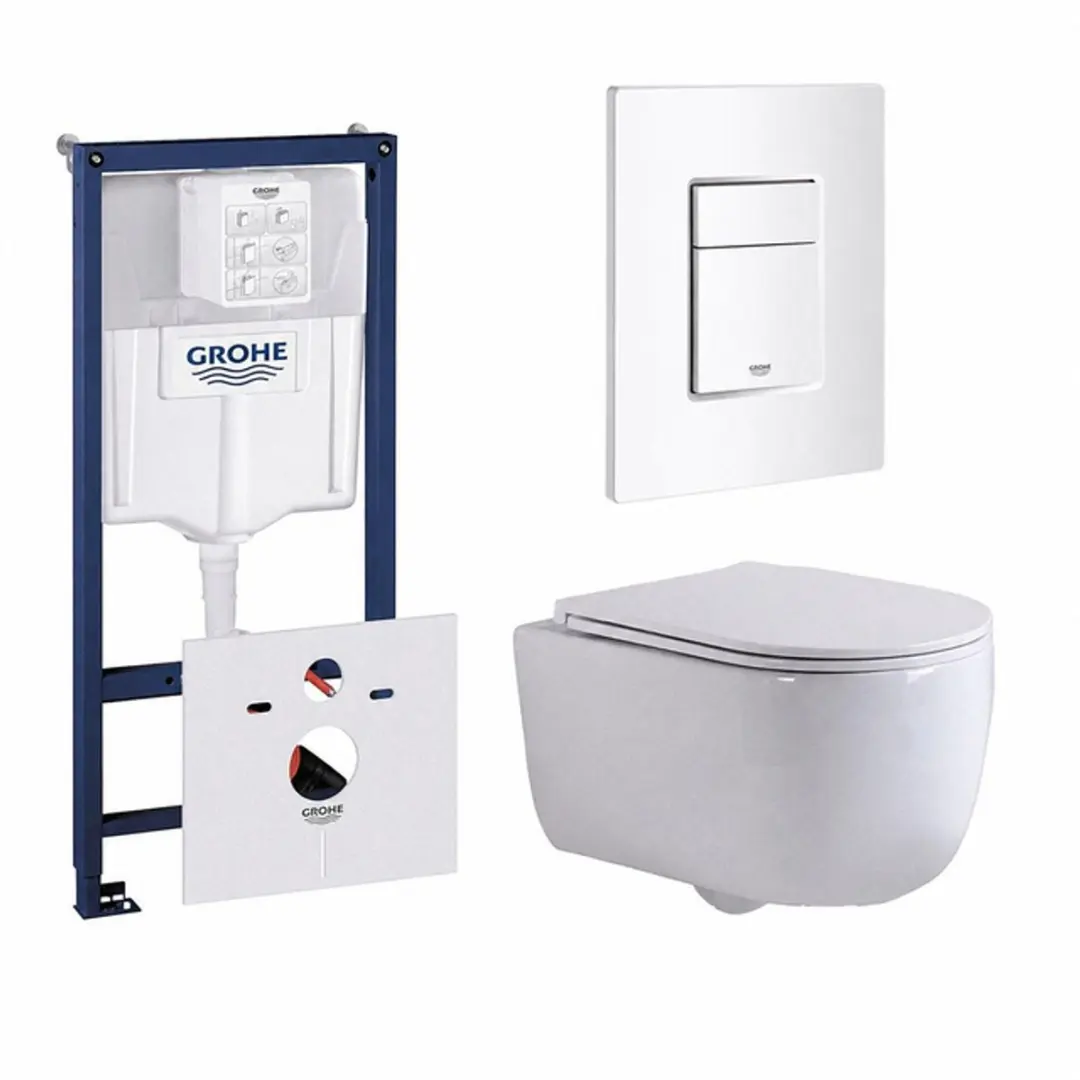 QeramiQ Dely Swirl Toiletset