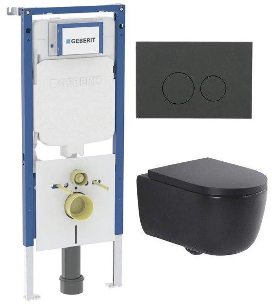 QeramiQ Dely Swirl Toiletset