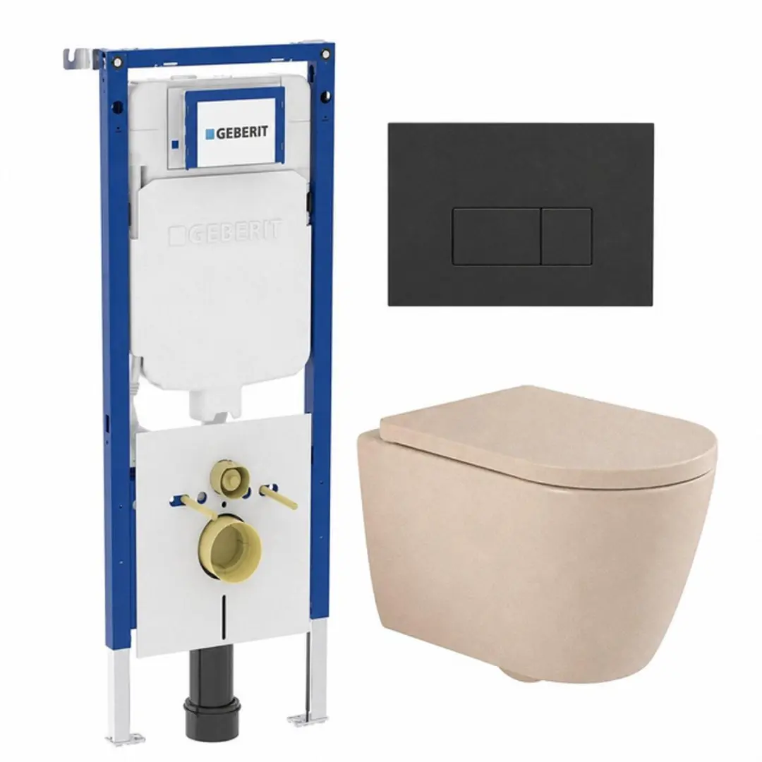 QeramiQ Dely Swirl Toiletset
