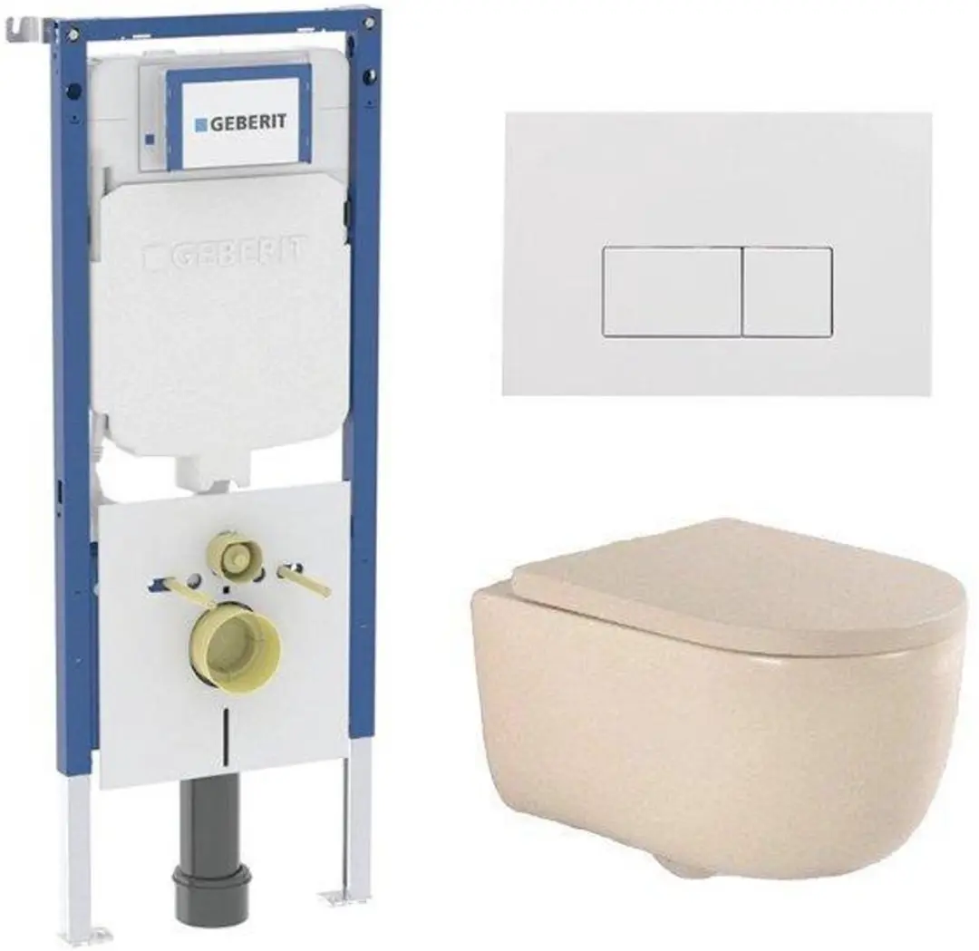 QeramiQ Dely Swirl Toiletset