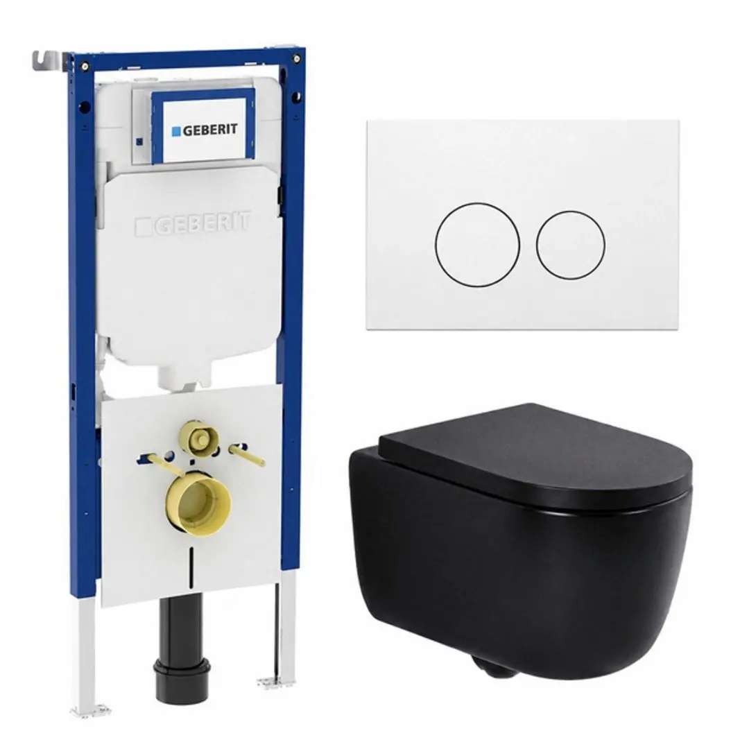 QeramiQ Dely Swirl Toiletset