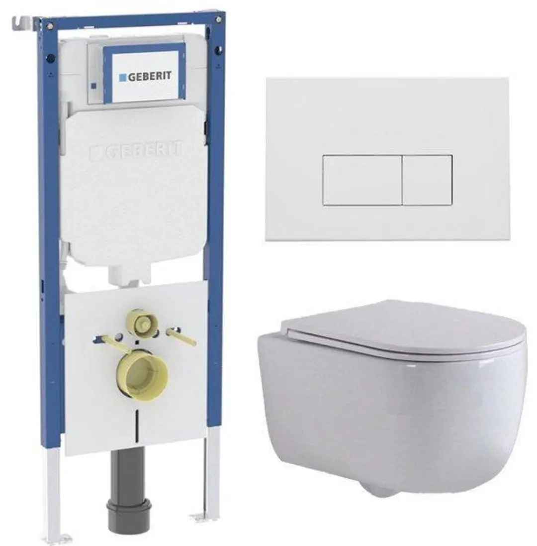 QeramiQ Dely Swirl Toiletset