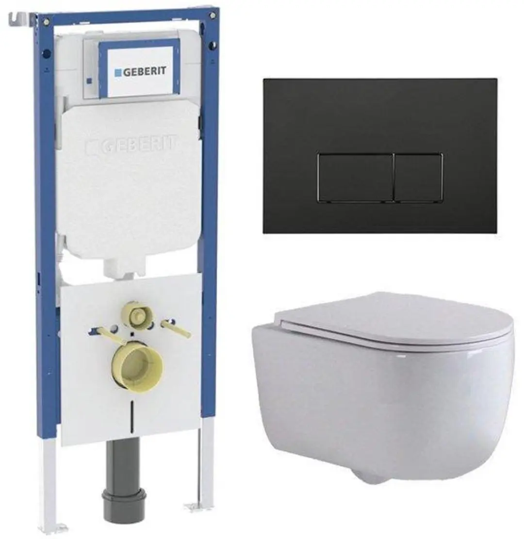 QeramiQ Dely Swirl Toiletset