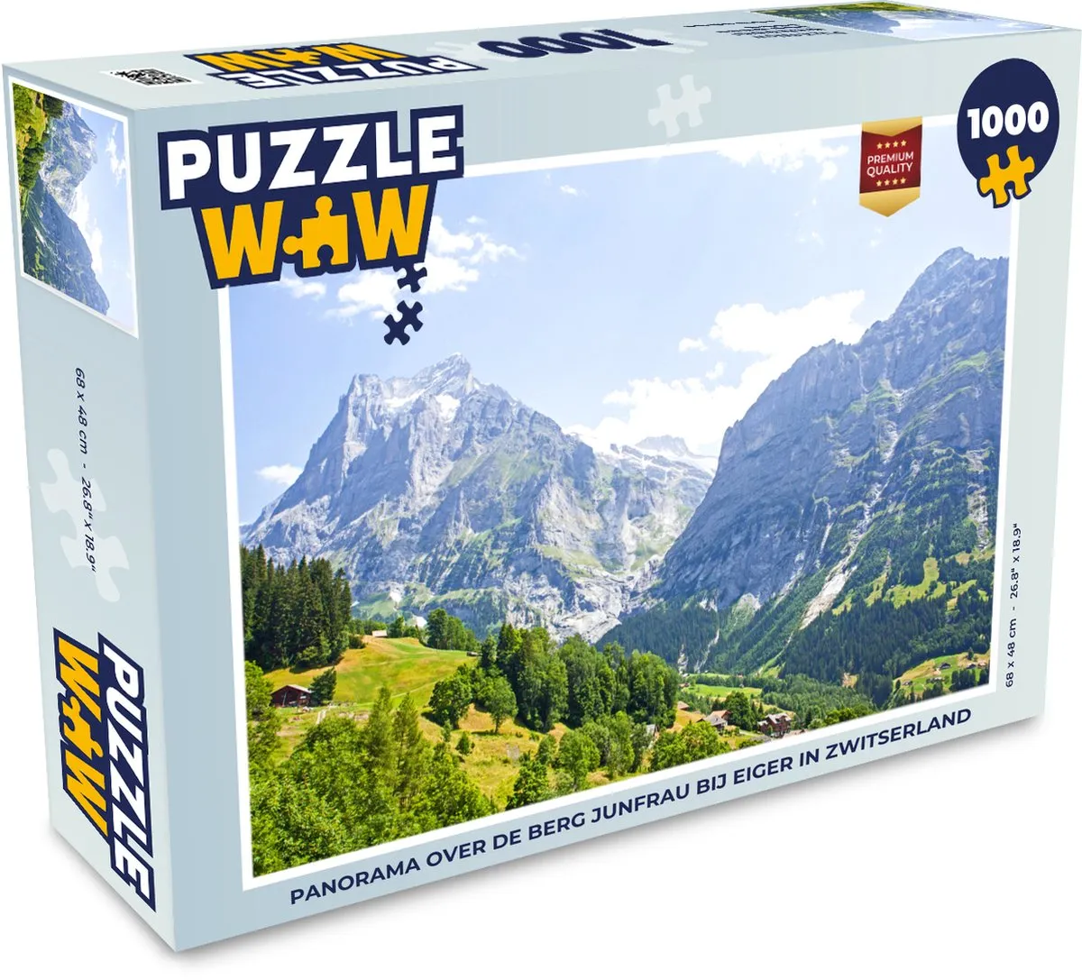 PuzzleWow Legpuzzel 1000 Stuks