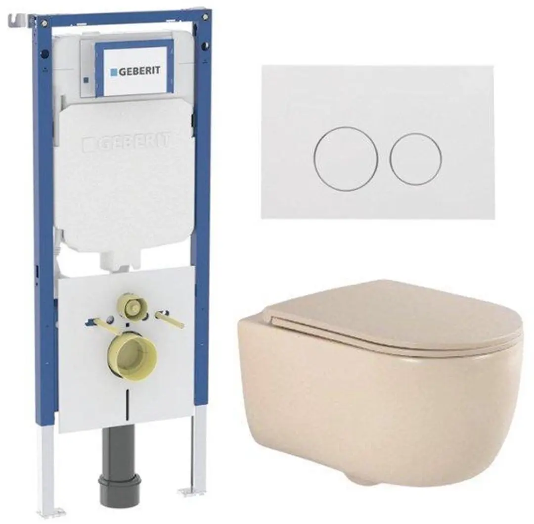 QeramiQ Dely Swirl Toiletset