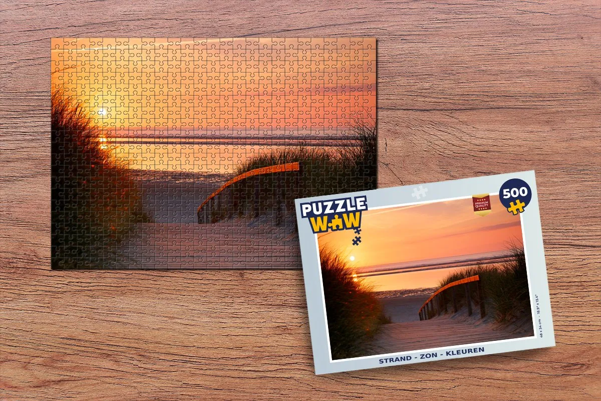 PuzzleWow Legpuzzel 500 Stuks Multicolor - 7421639563514