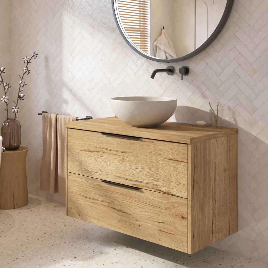 Saqu Lima Badmeubel 100x51x62cm Eiken Marcato