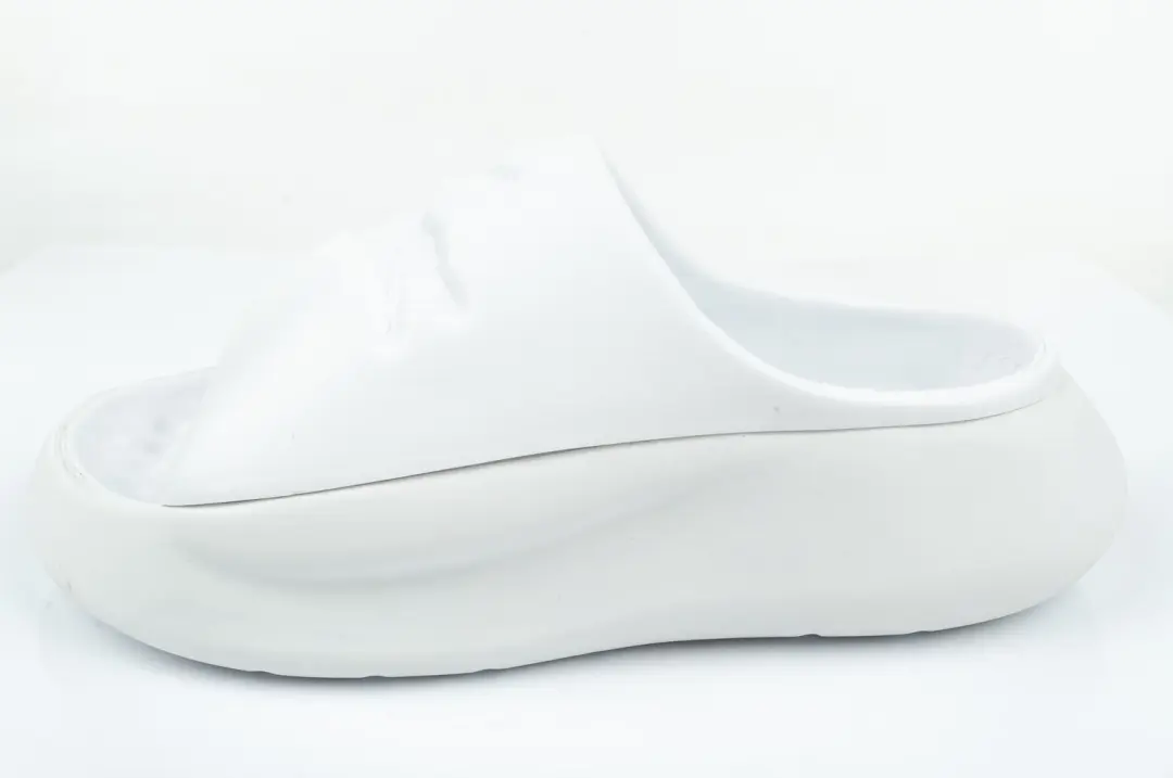 Lacoste Serve Slide Slippers - Wit - afbeelding 2 van 5