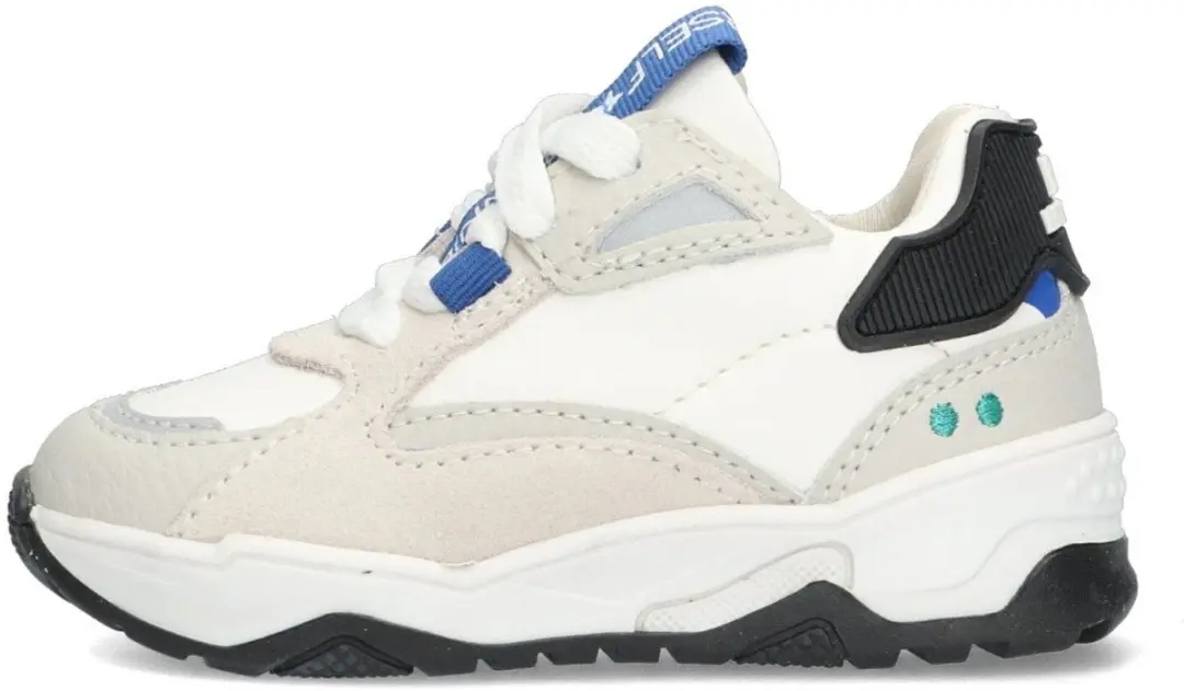 BunniesJR Cody Chunky Lage Sneakers - Wit - afbeelding 2 van 6